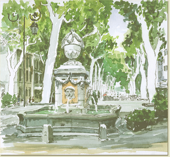 Fountain of the Four Seasons<BR>